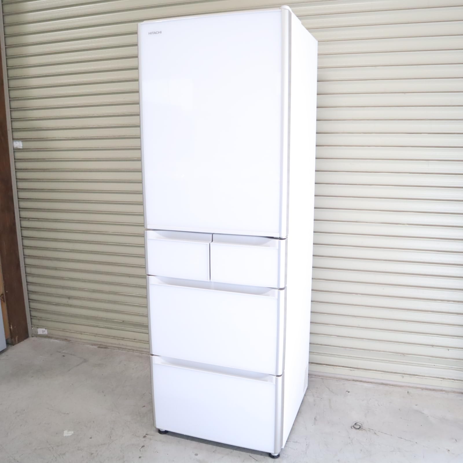 Amazon.co.jp: 日立 冷蔵庫 401L 5ドア 右開き 本体日本製 幅60.0cm